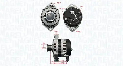 генератор MAGNETI MARELLI 063735380010