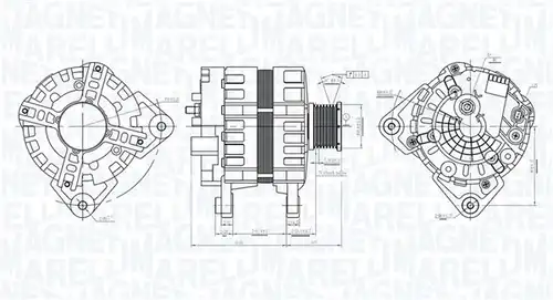 генератор MAGNETI MARELLI 063736095010
