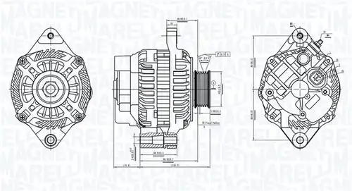генератор MAGNETI MARELLI 063736439010