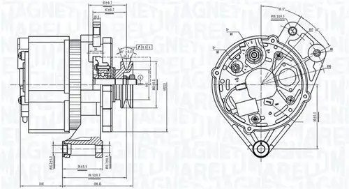 генератор MAGNETI MARELLI 063739061010