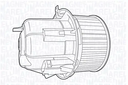 вентилатор вътрешно пространство MAGNETI MARELLI 069412704010