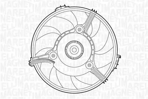 вентилатор, охлаждане на двигателя MAGNETI MARELLI 069422263010