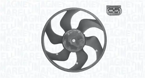 вентилатор, охлаждане на двигателя MAGNETI MARELLI 069422810010