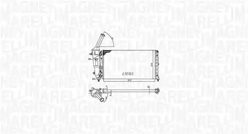 воден радиатор MAGNETI MARELLI 350213176000