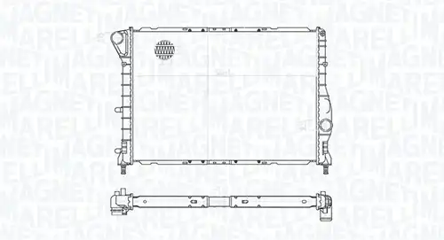 воден радиатор MAGNETI MARELLI 350213177100