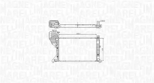 воден радиатор MAGNETI MARELLI 350213177400