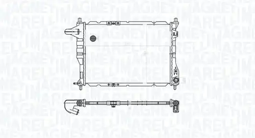 воден радиатор MAGNETI MARELLI 350213177900
