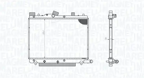воден радиатор MAGNETI MARELLI 350213182800