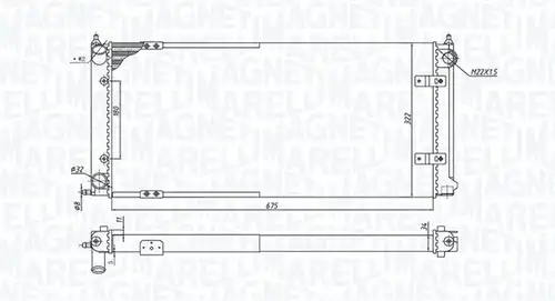 воден радиатор MAGNETI MARELLI 350213188300