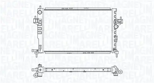 воден радиатор MAGNETI MARELLI 350213191500