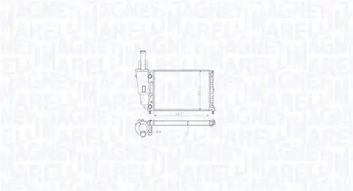 воден радиатор MAGNETI MARELLI 350213212100