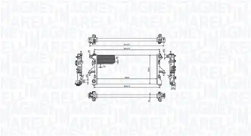 воден радиатор MAGNETI MARELLI 350213215000