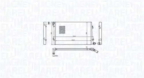 воден радиатор MAGNETI MARELLI 350213218100