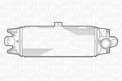 интеркулер (охладител за въздуха на турбината) MAGNETI MARELLI 351319201570