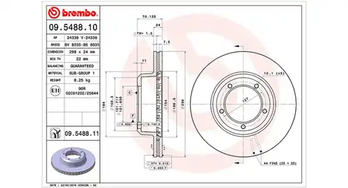 спирачен диск MAGNETI MARELLI 360406014400