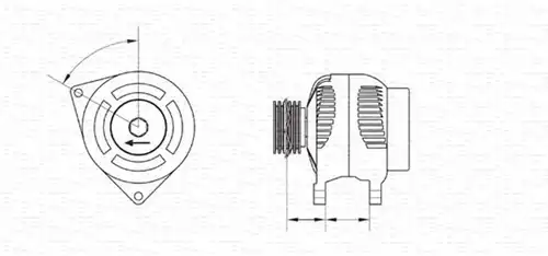 генератор MAGNETI MARELLI 943355230010