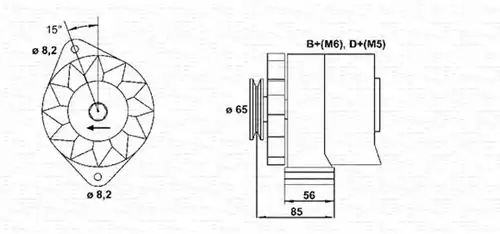 генератор MAGNETI MARELLI 944356732010