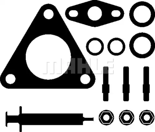 монтажен комплект, турбина MAHLE 001 TA 14320 000