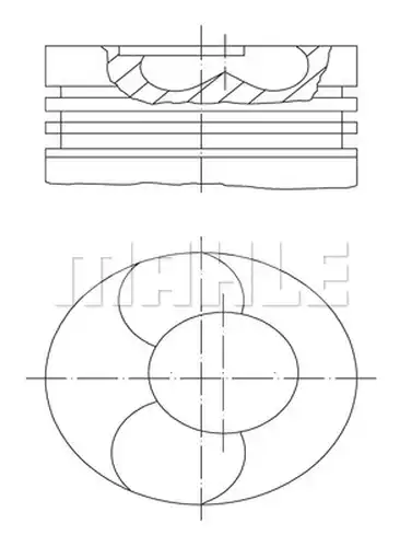 бутало MAHLE 028 PI 00113 000