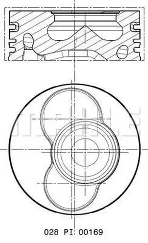 бутало MAHLE 028 PI 00169 000