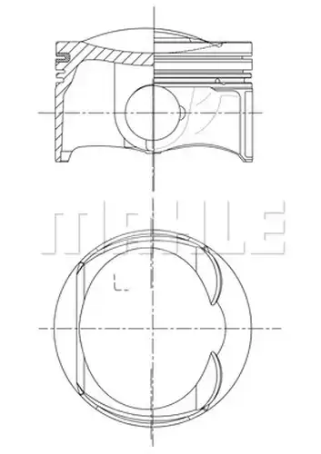 бутало MAHLE 033 PI 00109 000