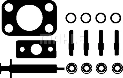 монтажен комплект, турбина MAHLE 039 TA 17308 000