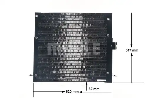 кондензатор, климатизация MAHLE AC 203 000S