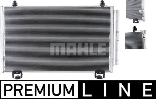 кондензатор, климатизация MAHLE AC 814 000P