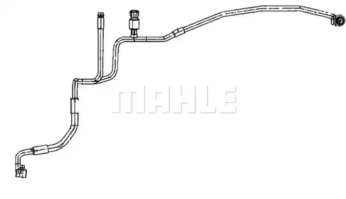 тръбопровод високо налягане, климатизация MAHLE AP 107 000P