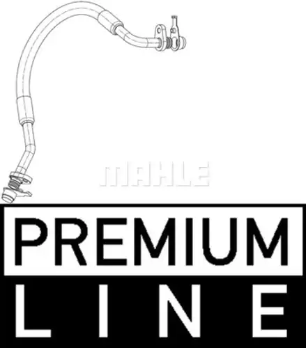 тръбопровод високо налягане, климатизация MAHLE AP 132 000P