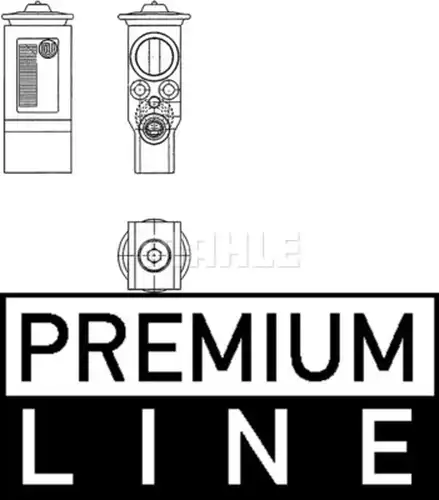 разширителен клапан, климатизация MAHLE AVE 62 000P