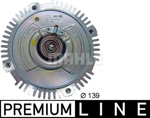 съединител, вентилатор на радиатора MAHLE CFC 121 000P