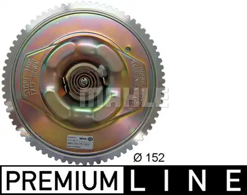 съединител, вентилатор на радиатора MAHLE CFC 124 000P