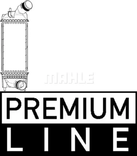 интеркулер (охладител за въздуха на турбината) MAHLE CI 310 000P
