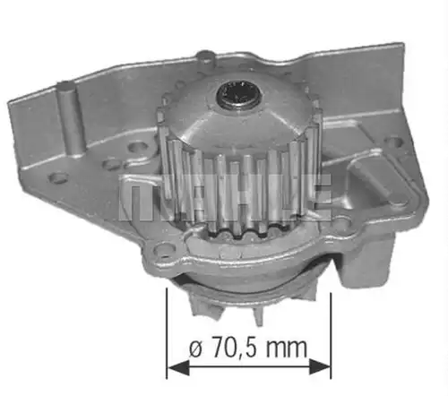 водна помпа, охлаждане на двигателя MAHLE CP 144 000S