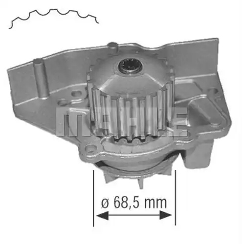 водна помпа, охлаждане на двигателя MAHLE CP 68 000S