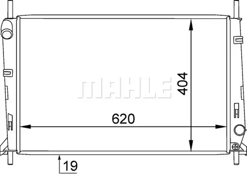 воден радиатор MAHLE CR 1138 000S