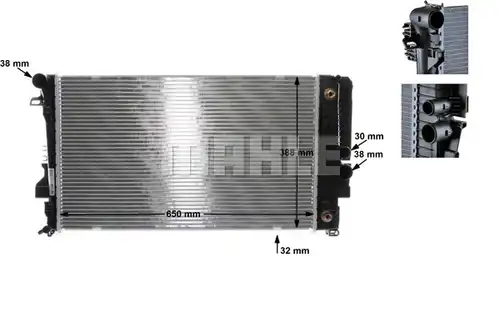 воден радиатор MAHLE CR 1173 000S