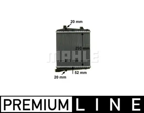 воден радиатор MAHLE CR 1186 000P