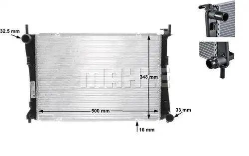 воден радиатор MAHLE CR 1355 000S