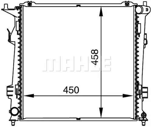 воден радиатор MAHLE CR 1367 000P