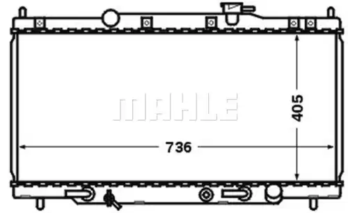 воден радиатор MAHLE CR 1460 000S