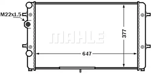 воден радиатор MAHLE CR 1512 000S