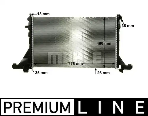 воден радиатор MAHLE CR 1770 000P
