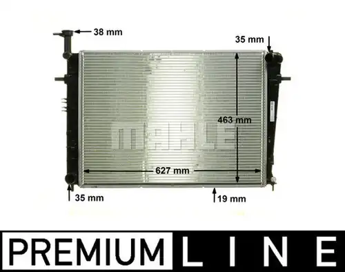 воден радиатор MAHLE CR 1862 000P