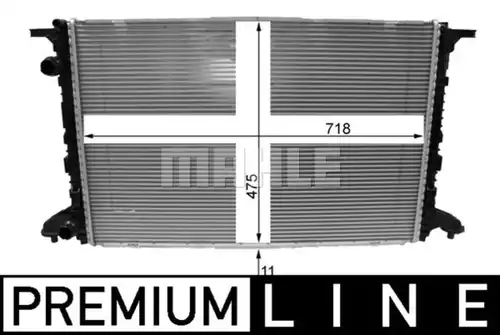 воден радиатор MAHLE CR 2177 000P