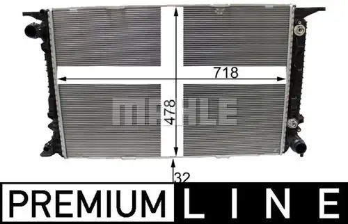 воден радиатор MAHLE CR 2178 000P
