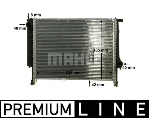 воден радиатор MAHLE CR 277 000P