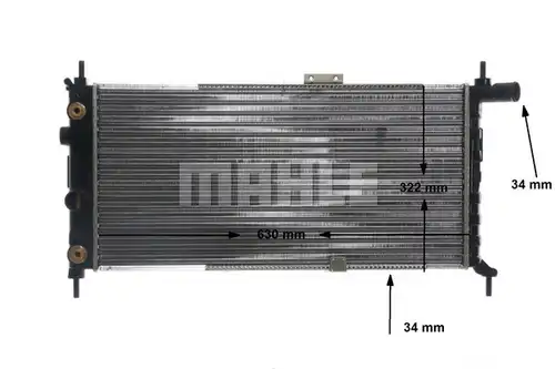 воден радиатор MAHLE CR 479 000S