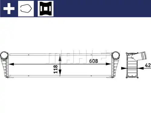 воден радиатор MAHLE CR 778 000S